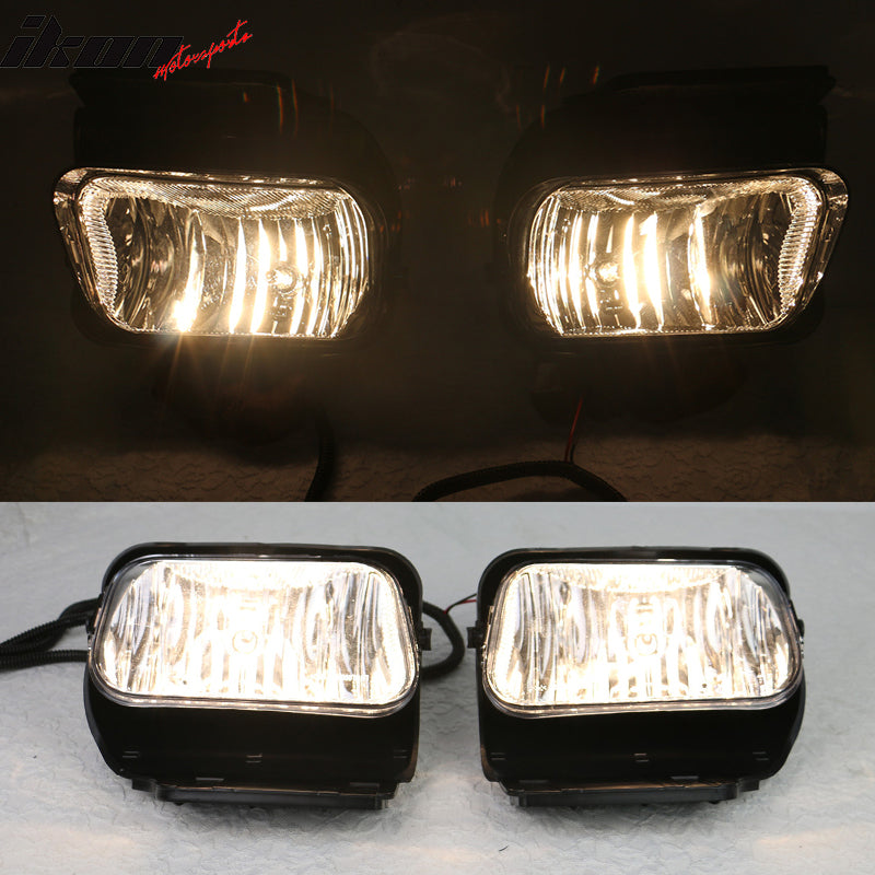 2003-2006Â Chevy Silverado Fog Lights Wiring Kit Bulb H10 12V 42W ABS
