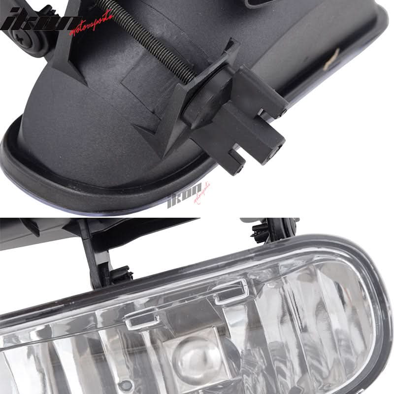1999-2002Â Chevy Silverado OEM Style Clear Lens Fog Lights Lamp 2PC