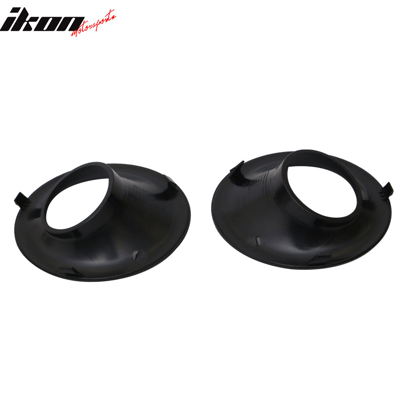 2015-2023 Dodge Challenger Front Fog Light Pair Clear Lens ABS