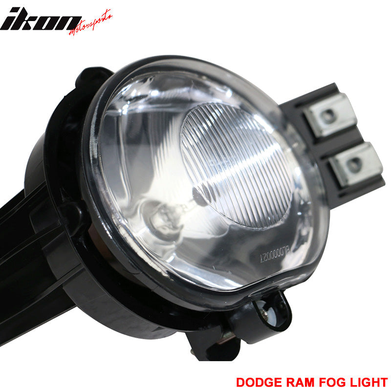 Fits 03-08 Ram Fog Lamp Fog Light Wiring Kit Bulb 9006(HB4) 12V 55W