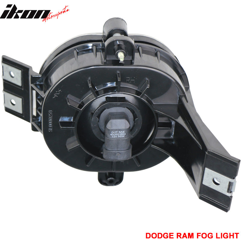 Fits 03-08 Ram Fog Lamp Fog Light Wiring Kit Bulb 9006(HB4) 12V 55W