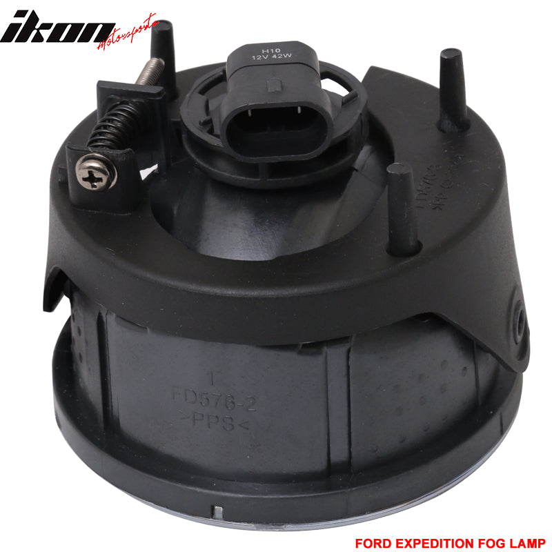 2007-2014 Ford Expedition Front Fog Lights H10 12V 42W Clear Lens
