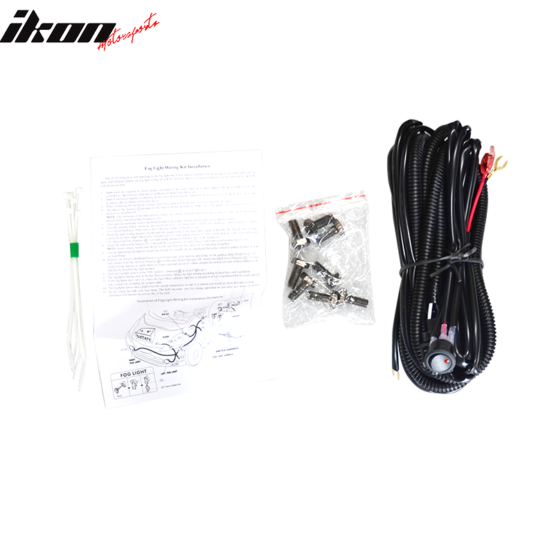 2016-2019 Sierra 1500& Silverado 1500 Clear Lens Fog Lights Pair ABS