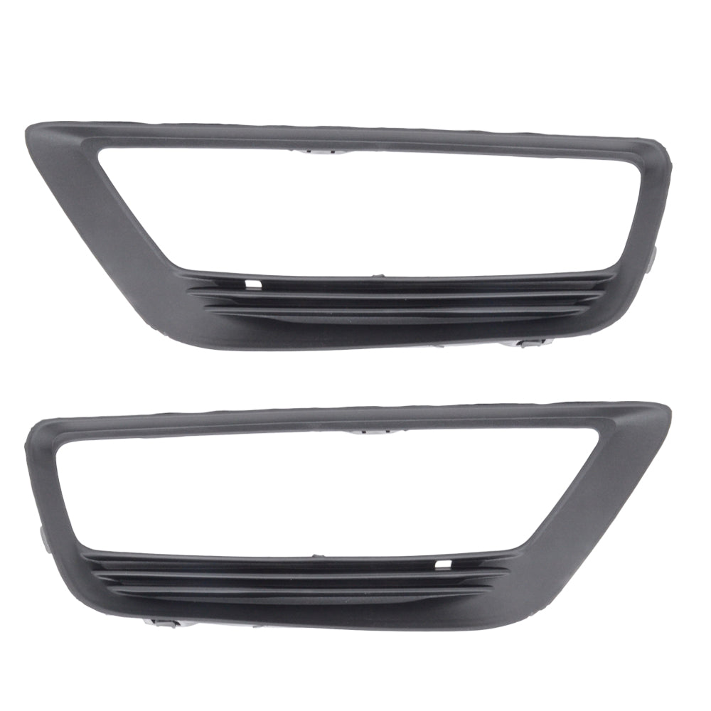 Fits 13-15 Accord Sedan Clear Lens Bumper Driving Fog Lights Bulbs