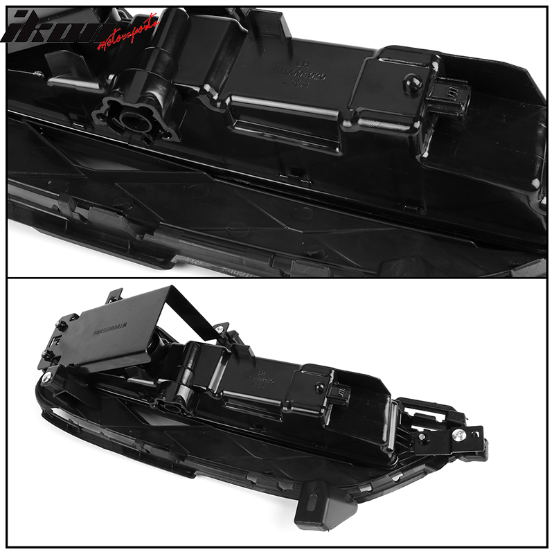 Fits 16-17 Honda Accord Full LED Bumper Fog Lights w/ Switch & Wiring