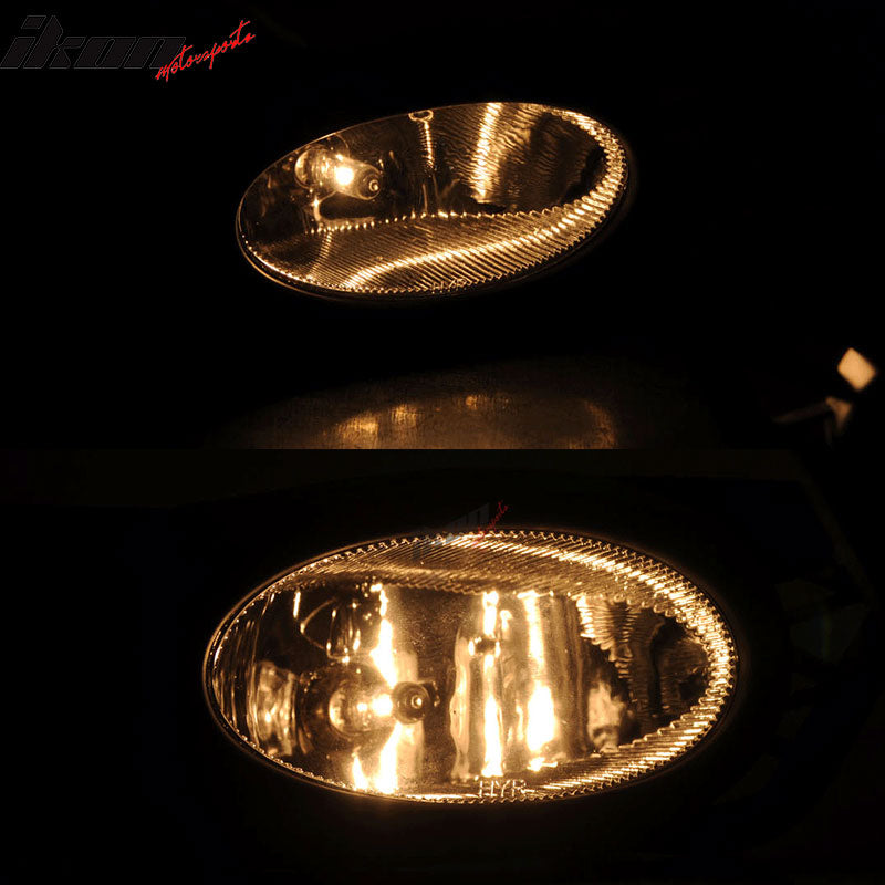 Fits 09-11 Honda Civic Sedan Clear Lens Fog Lights WithSwitch OE Pair