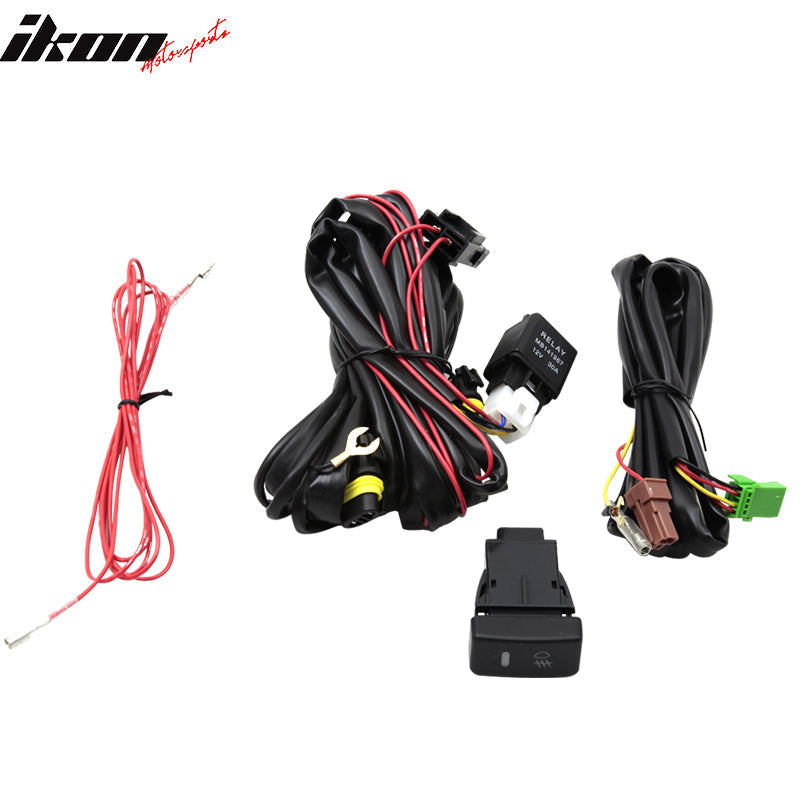 Fits 12-14 Honda Civic 4D & JDM Bumper Jdm Fog Light Lamp Pairs