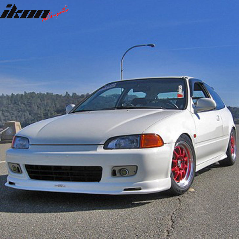 Fits 92-95 Honda Civic 2Dr 3Dr Clear Lens Driving Fog Lights W/ Switch