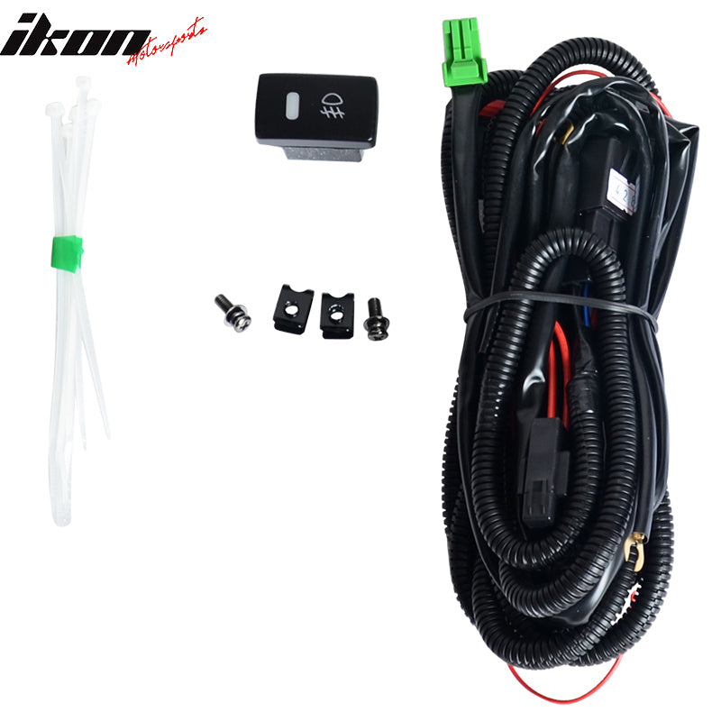 Fits 11-13 Honda Odyssey OE Front Fog Light Fog Lamp Clear Lens Pair