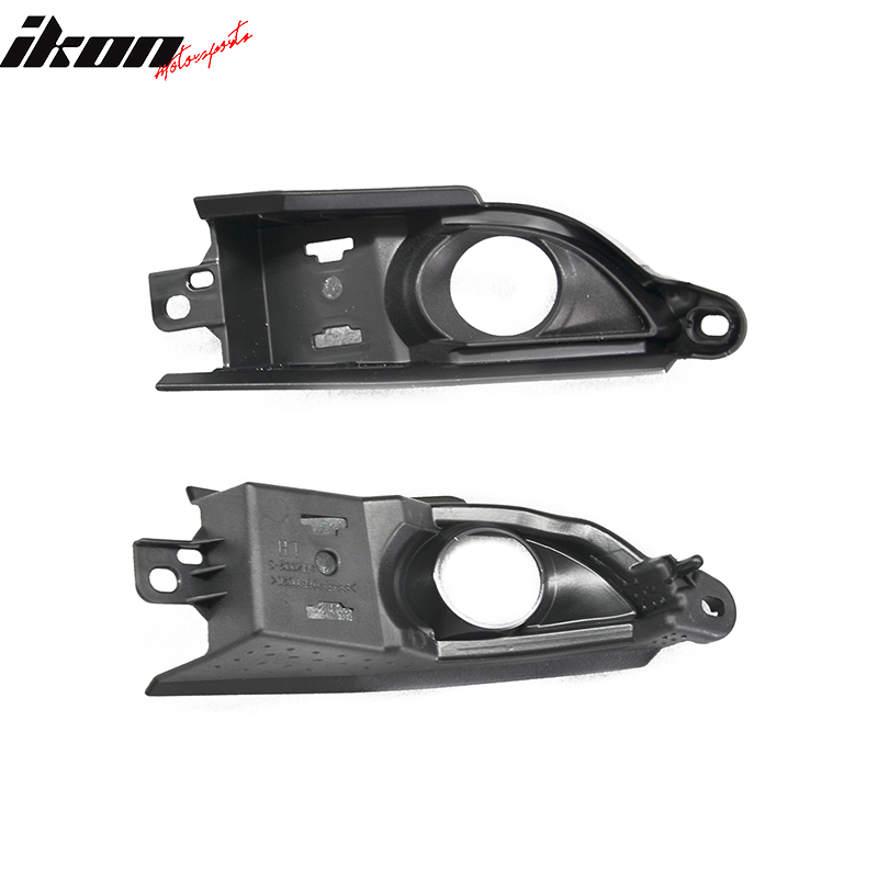 2018-2019 Mazda CX-5 CX5 OE Black Clear Front Fog Light Lamps ABS