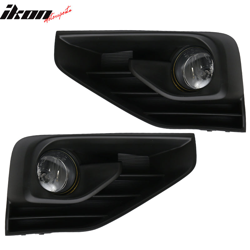 Fits 17-18 Nissan Pathfinder OE Clean Foglamps With Black Foglight Kit