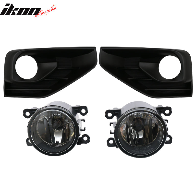 Fits 17-18 Nissan Pathfinder OE Clean Foglamps With Black Foglight Kit