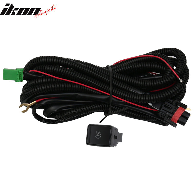 Fits 17-18 Nissan Pathfinder OE Clean Foglamps With Black Foglight Kit