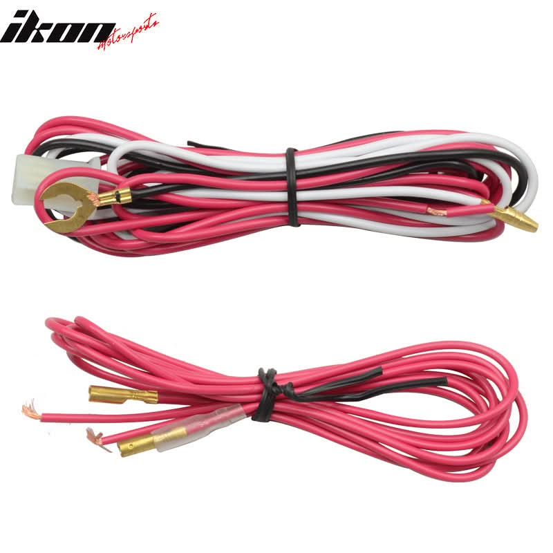 Universal Fog Light Lamp Wiring Harness Kit LED Light Bar Switch Relay