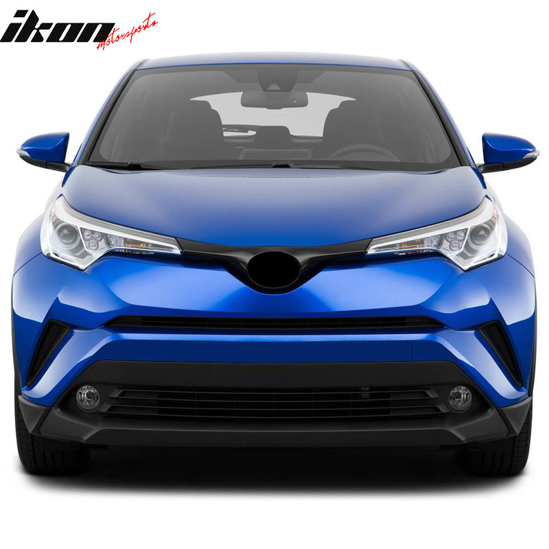 2017-2019 Toyota C-HR Black Housing Clear Lens Fog Lights Kit ABS