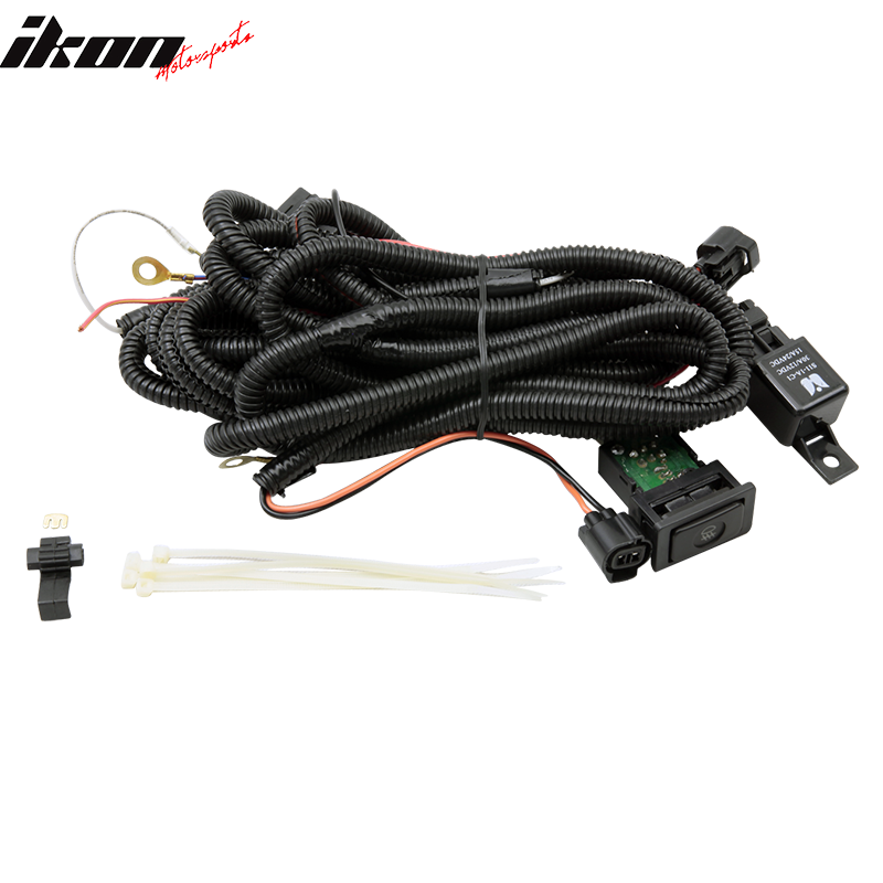 Fits 03-04 Toyota Corolla Crystal Front Bumper FogLight Lamps Yellow