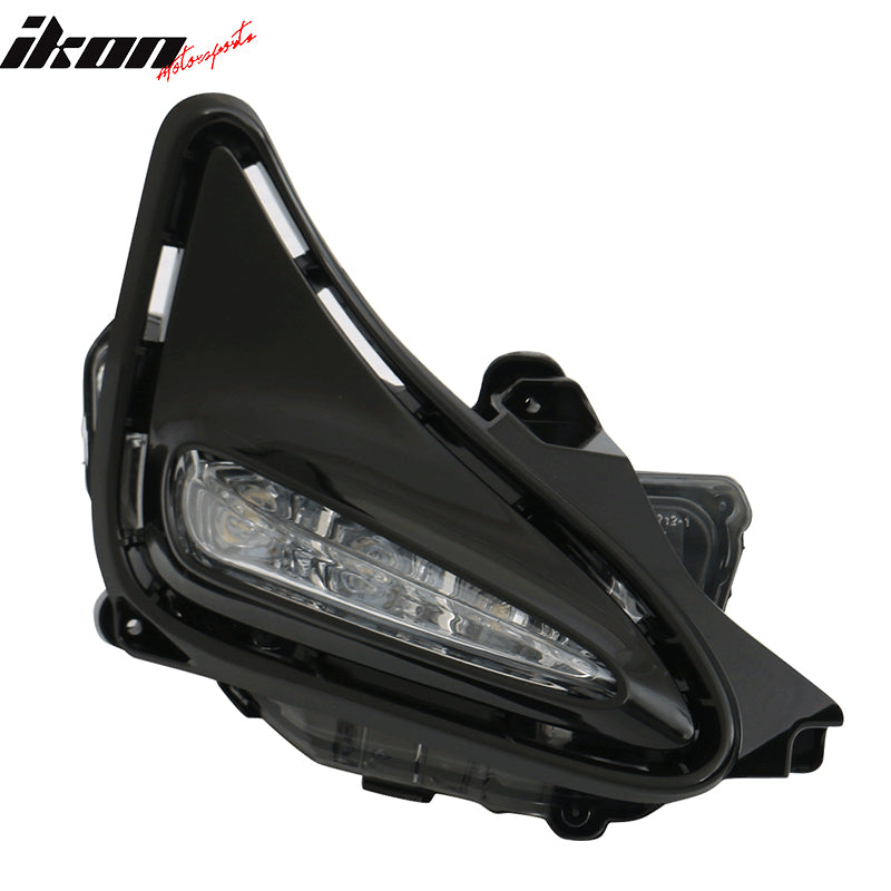 Fits 17-19 Toyota Corolla Sedan Front Foglight Fog Lamp LED Clear Lens