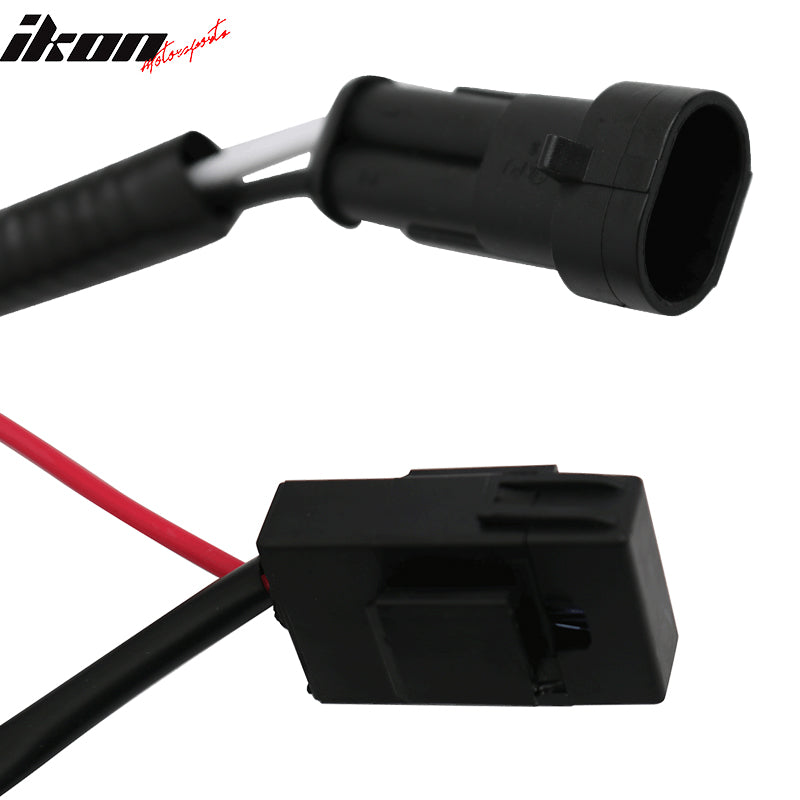 Fits 17-19 Toyota Corolla Sedan Front Foglight Fog Lamp LED Clear Lens