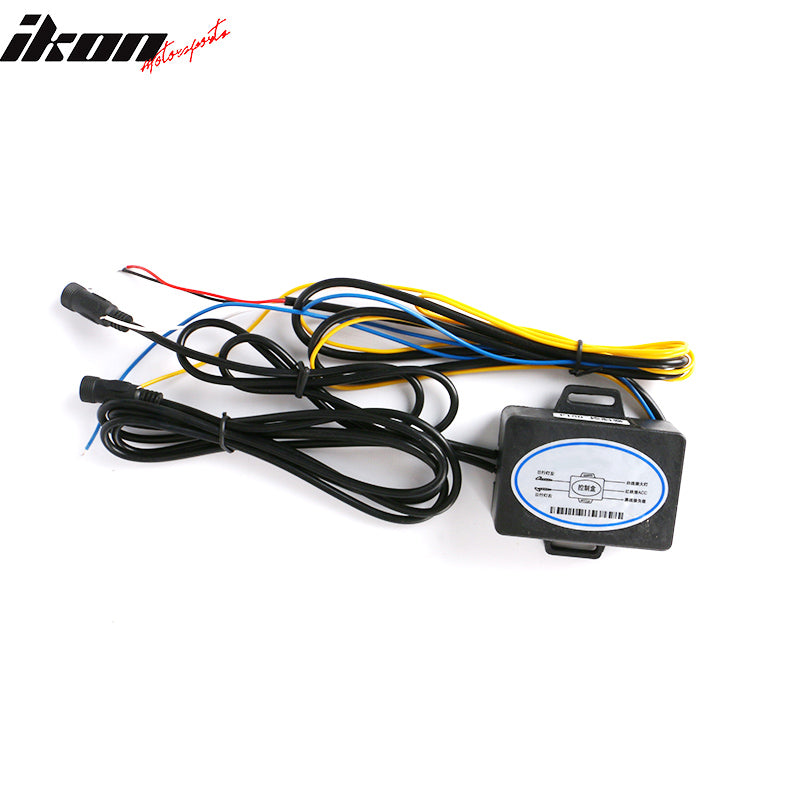 2011-2014 Ford F150 White Daytime Running Light Yellow Turn Signal