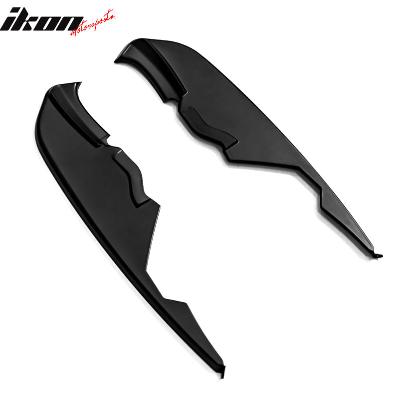 2015-2017 Ford Mustang MD Black Fog Light Lamp Splitters PP