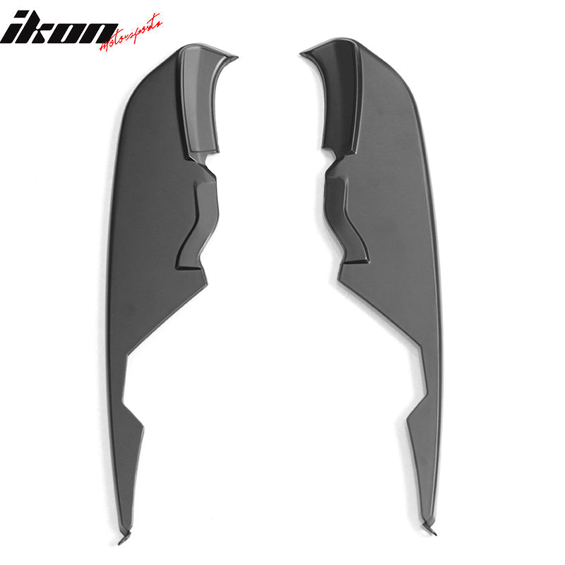 2015-2017 Ford Mustang MD Black Fog Light Lamp Splitters PP