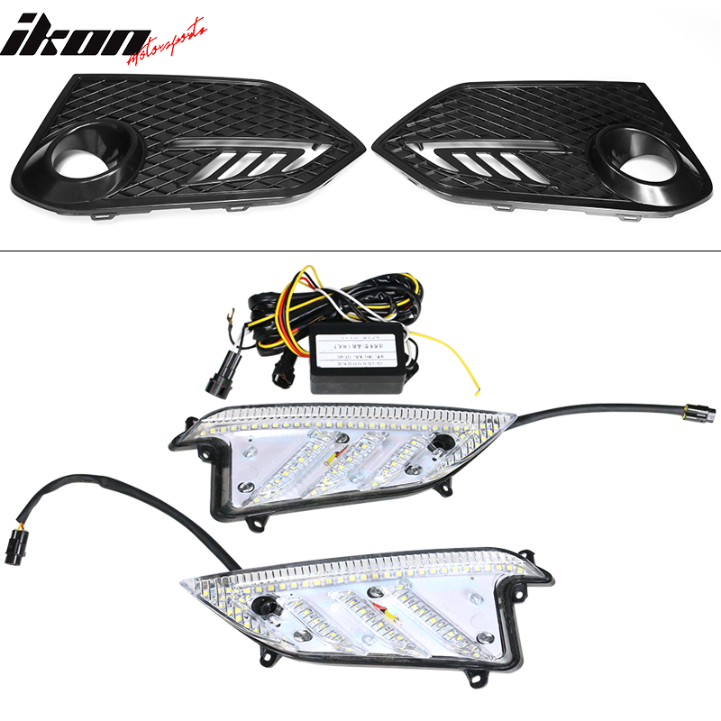 2016-2018 Honda Civic Type-R Front Bumper & Lip Gloss & DRL Light
