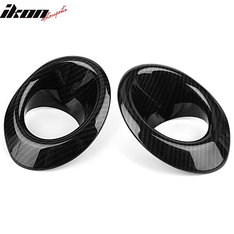 2016-2018 Honda Civic OE Style Carbon Fiber Hydro Dip Fog Lights Cover