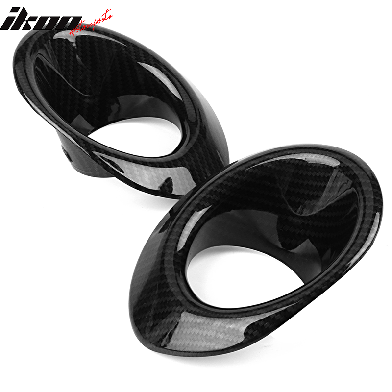 2016-2018 Honda Civic OE Style Carbon Fiber Hydro Dip Fog Lights Cover