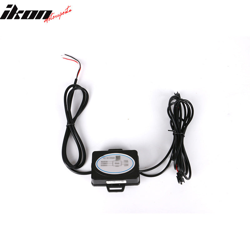 2016-2017 Subaru Crosstrek XV White DRL LED Fog Light Pair ABS