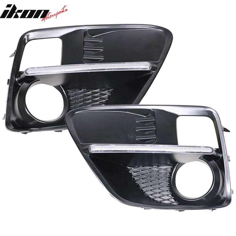 2015-2017Â Subaru WRX Sti White DRL & Amber Switchback Fog Light Covers