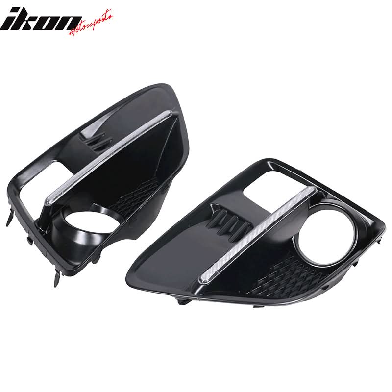 2015-2017Â Subaru WRX Sti White DRL & Amber Switchback Fog Light Covers
