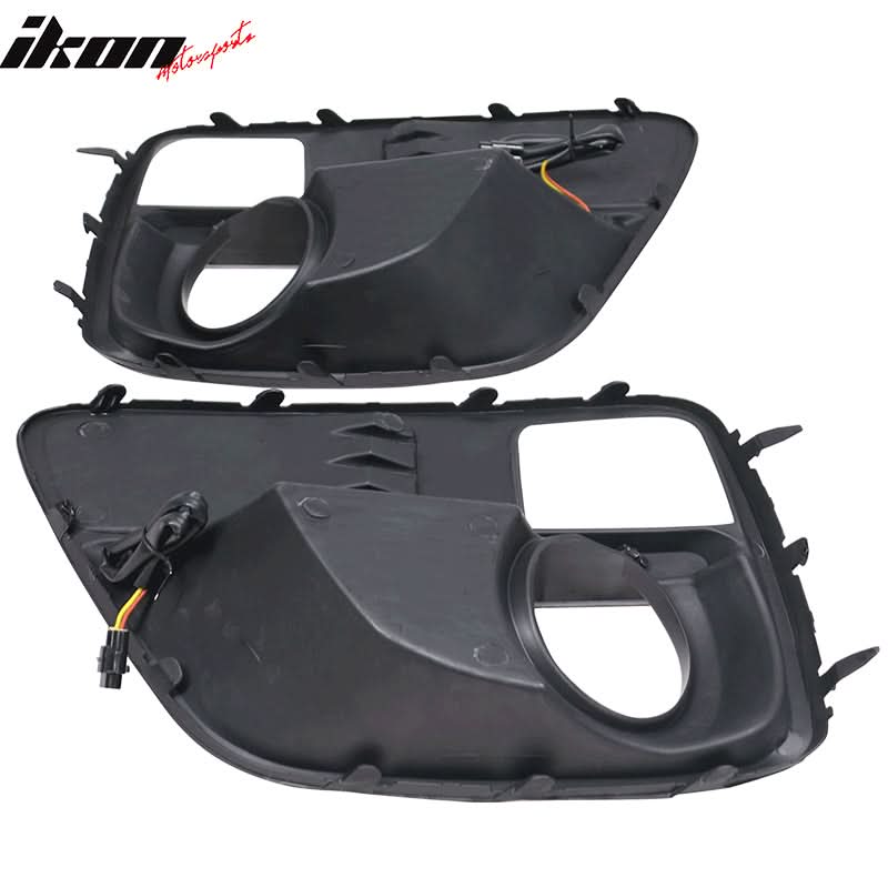 2015-2017Â Subaru WRX Sti White DRL & Amber Switchback Fog Light Covers