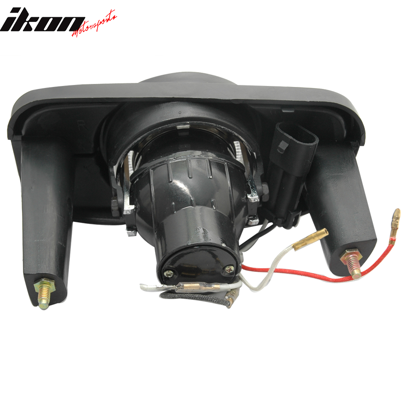 Fits 99-04 Jeep Grand Cherokee Halo Projector FogLight Lamps Clear