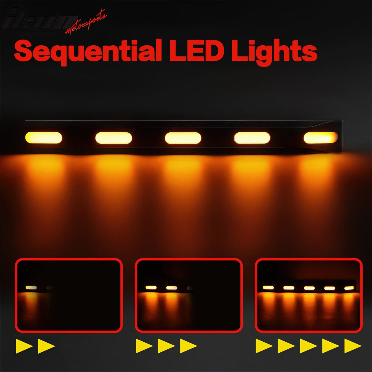 2021-2025 Ford Bronco 2/4 Door Front Bumper Grille Lights Black