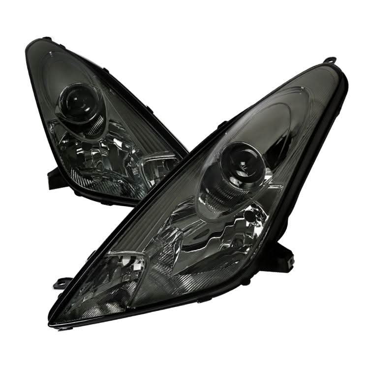 Spec-D Projector Headlights Toyota Celica (00-05) Black / Chrome / Smoke
