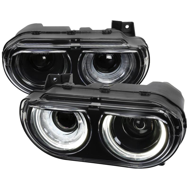Spec-D Projector Headlights Dodge Challenger (2008-2014) LED Sequential