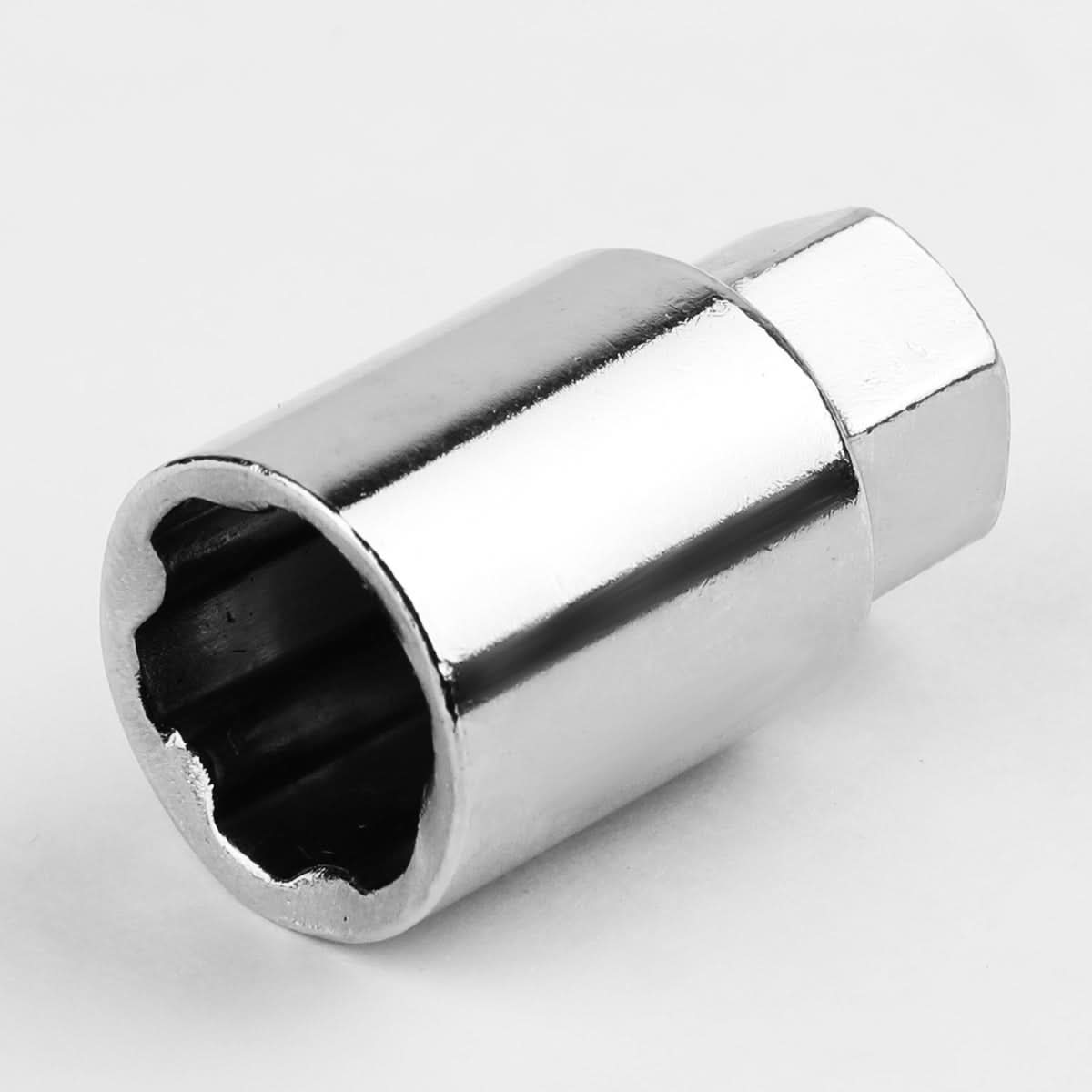 L40 Style Extended Aluminum Lug Nuts M12x1.25 20pc Set Gun Metal