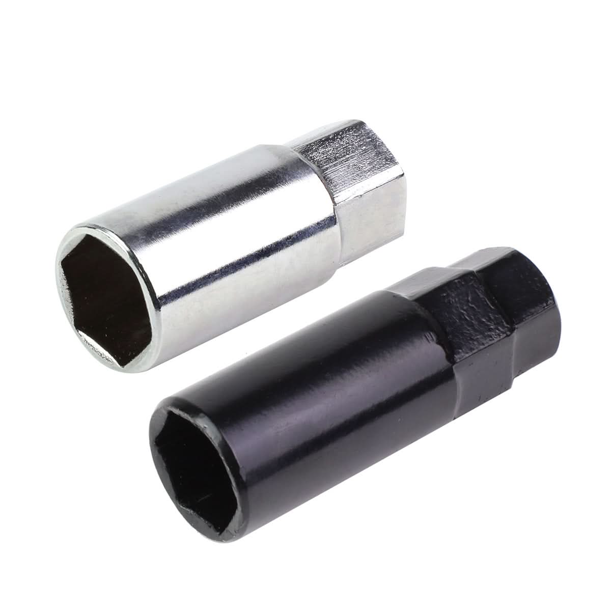 M12 x 1.5 Extended Spike Lug Nuts 20pc Set - Aluminum