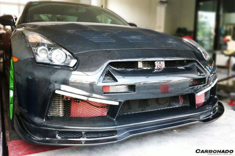 2008-2016 Nissan GTR R35 CBA/DBA LP Style Front Bumper