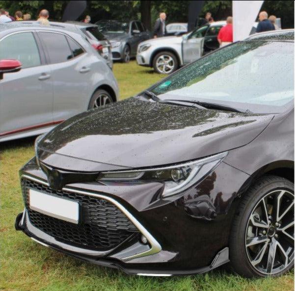 Spec-D Front Bumper Lip Toyota Corolla Sedan (2019-2020) Matte or Glossy Black