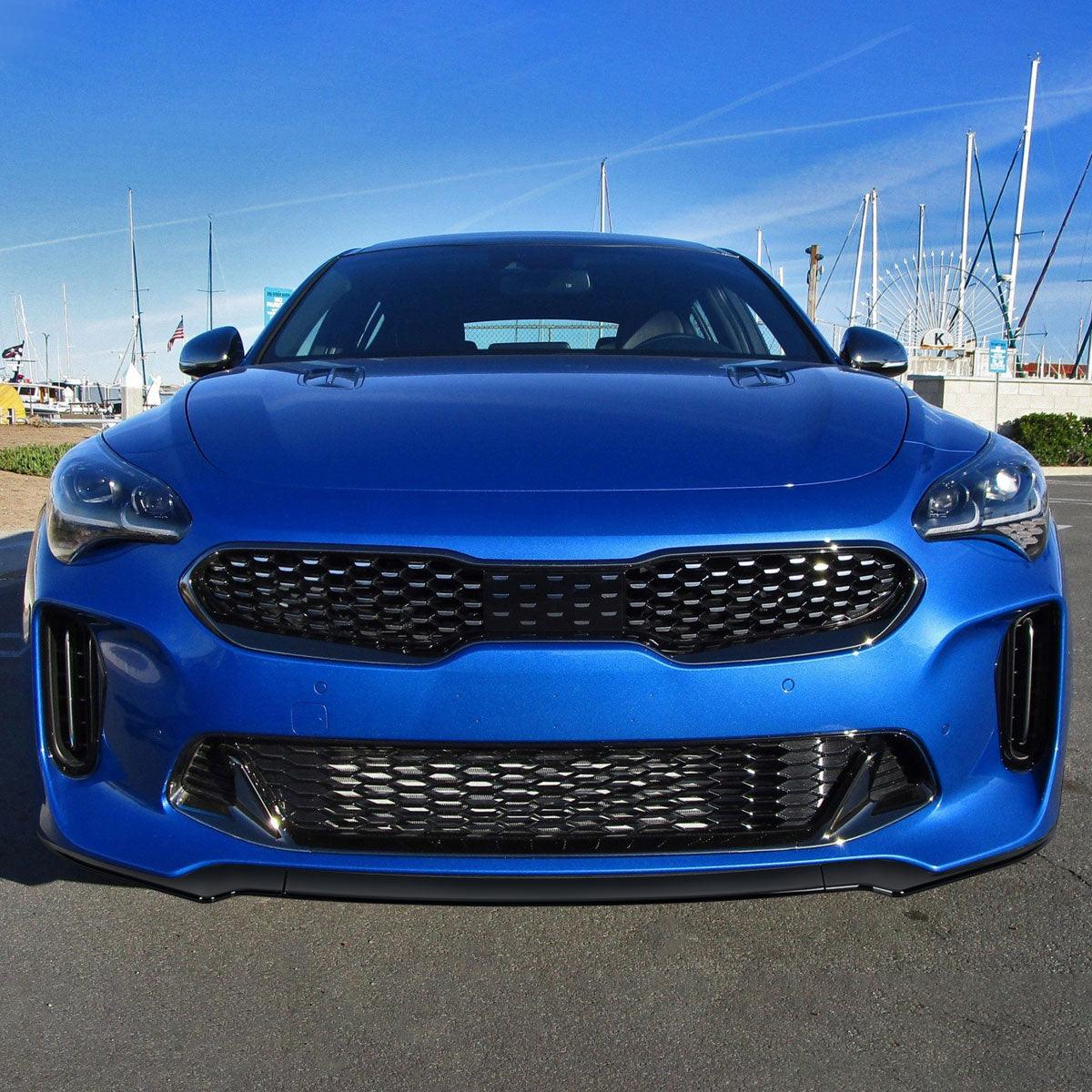 Spec-D Front Bumper Lip Kia Stinger (2018-2021) Matte or Glossy Black
