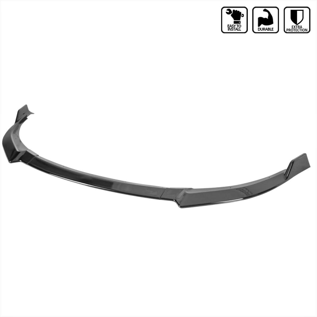 Spec-D Front Bumper Lip Kia Stinger (2018-2021) Matte or Glossy Black