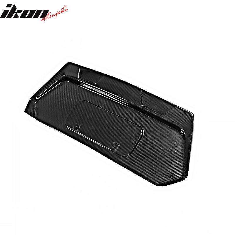 2020-2025 Chevrolet Corvette C8 Gloss Black License Plate Carbon Fiber