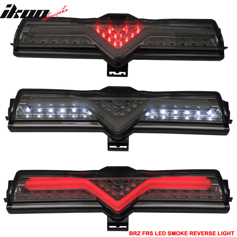 2013-2020 Scion FRS Subaru BRZ Smoked Lens LED Reverse Brake Light