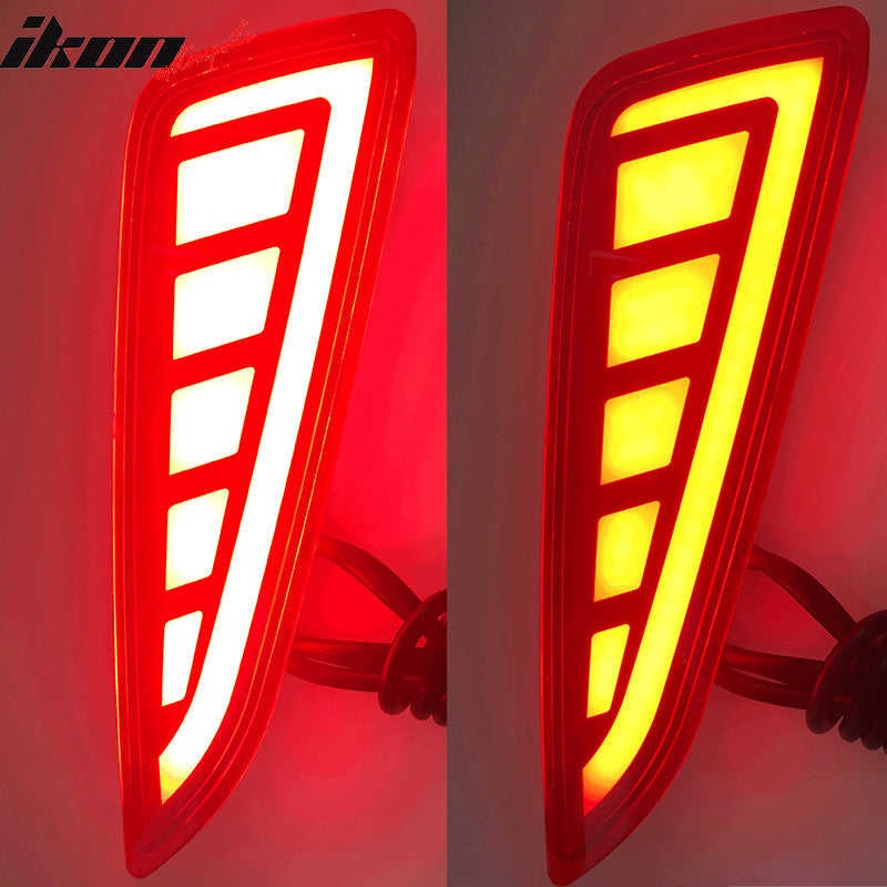2018-2022 Toyota C-HR V2 Style Red Lens 2PCS Brake Tail Lights Lamps
