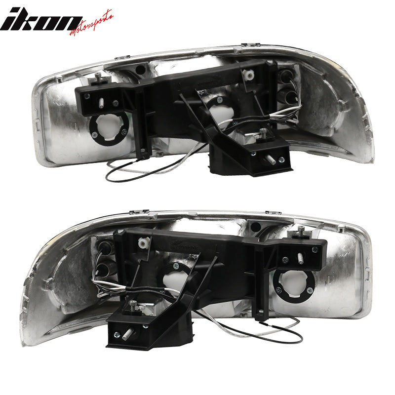 1999-2007 GMC Yukon Headlight & Bumper Lamp & Amber Reflector