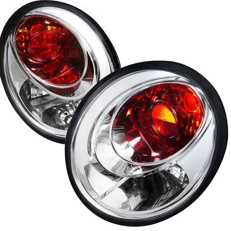 Spec-D Replacement Tail Lights VW Beetle (1998-2005) Chrome / Smoke / Black
