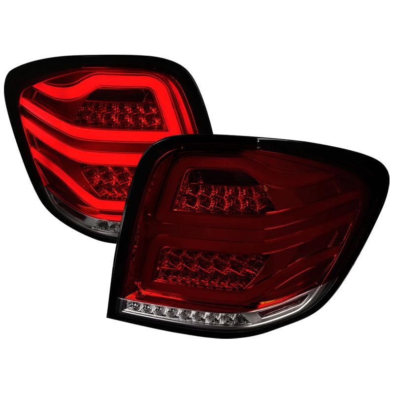 Spec-D LED Tail Lights Mercedes ML320 ML350 ML450 ML500 ML550 ML63 W164 (06-11) Smoke/Red/Clear