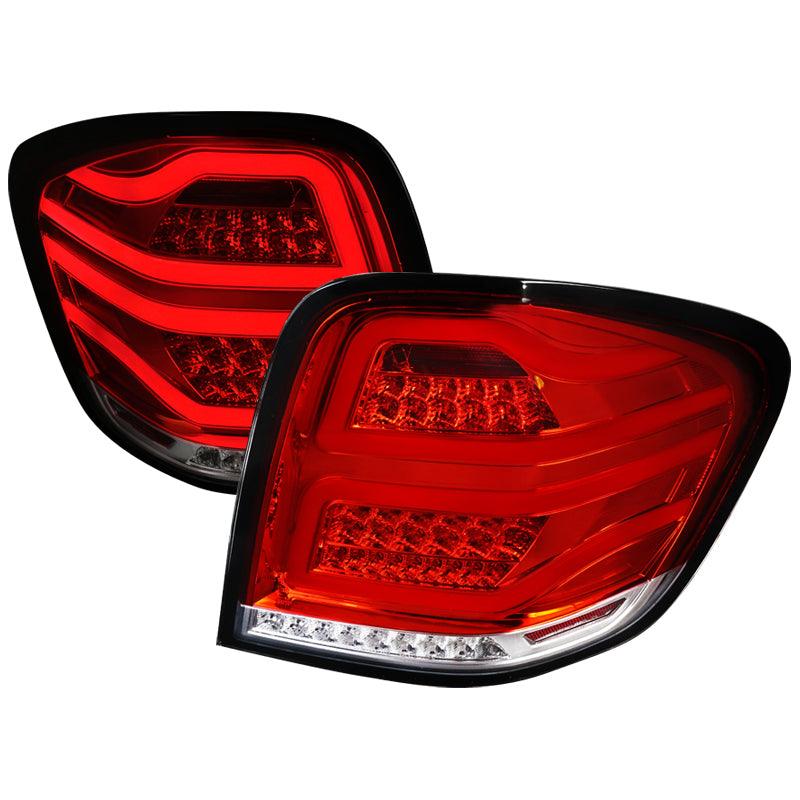 Spec-D LED Tail Lights Mercedes ML320 ML350 ML450 ML500 ML550 ML63 W164 (06-11) Smoke/Red/Clear