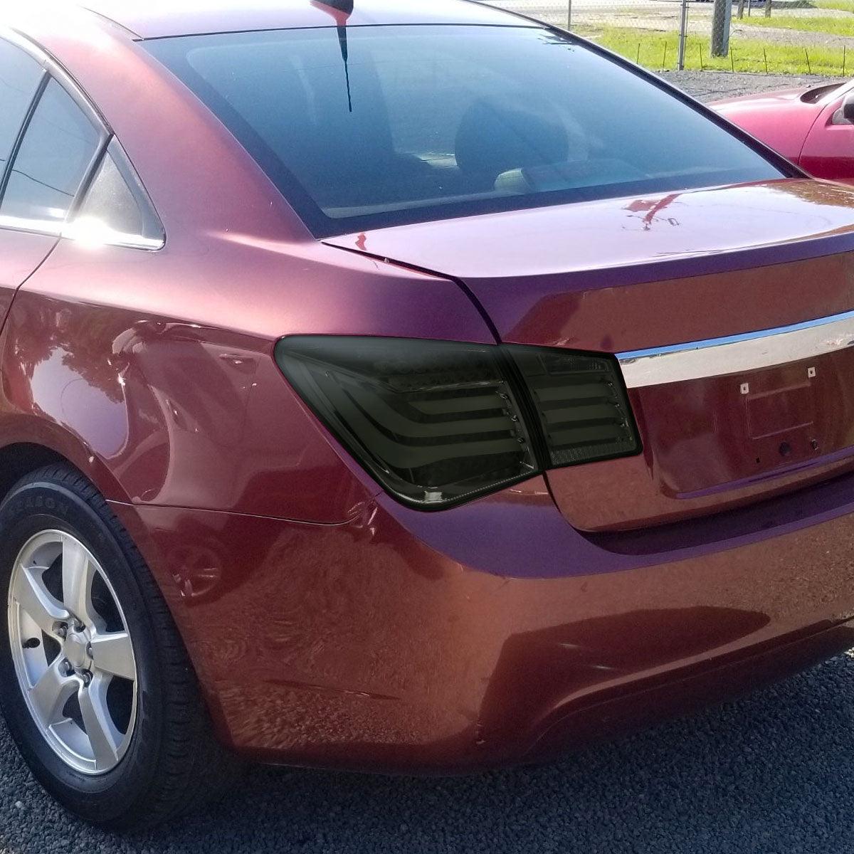 LED Tail Lights Chevy Cruze (2011-2015) Smoked / Red - K2 Industries